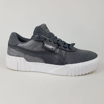 $56.24 • Buy Women's PUMA 'Cali Sequin' Sz 7 US Shoes Grey White Low | 3+ Extra 10% Off