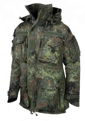 TACGEAR Bundeswehr Bw Ksk German Army Smock Parka Gen II Flecktarn Large • $305.42