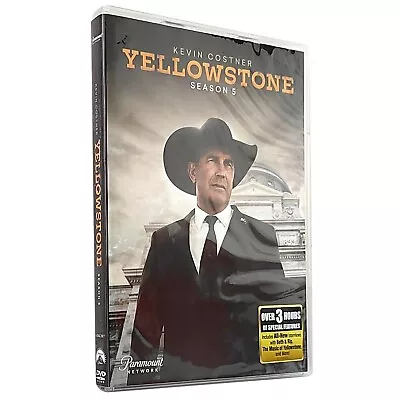 Yellowstone Season-5 Part 1 8 Episodes ( DVD Brand New 4-Disc ) • $9.99
