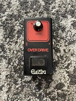 Electra Overdrive Original 1-Knob Rare Vintage Guitar Effect Pedal MIJ Japan • $219