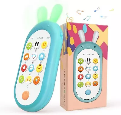 Baby Phone Toy Educational Learning Music Sound & Light Age 6m-18m • £8.50