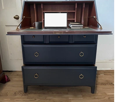 £375 • Buy Stag Bureau, Writing Desk, Computer Desk, Computer Hideaway, Hall, Sideboard