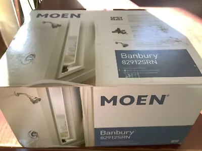 NEW Open Box Moen 82912SRN Banbury Shower Trim Only Brushed Nickel W/Valve B118 • $59.99