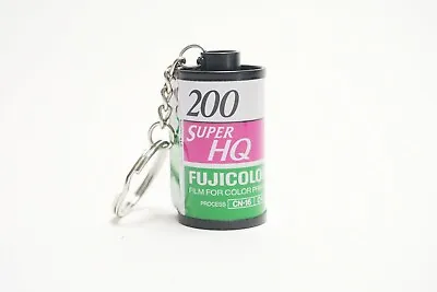 $4.99 • Buy Fujifilm Super HQ 200 35mm Film Canister Keychain