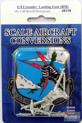 SAC48158 1:48 Scale Aircraft Conversions - F-8 Crusader Landing Gear (REV Kit) • $22.04