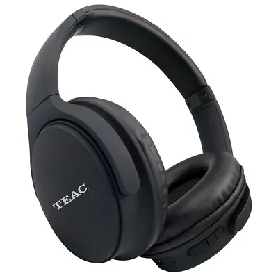 Teac 4 In 1 Wireless Bluetooth 5.0 Hybrid Headphones & Speaker W/HD Mic Black • $35