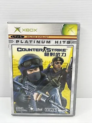 Counter Strike Original Microsoft Xbox Game NTSC J (Complete) Platinum Hits • $15