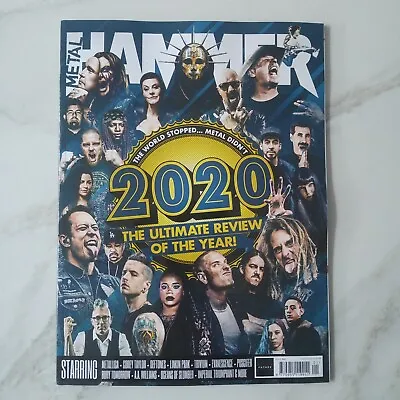 NEW Metal Hammer Magazine January 2021 Issue 343 (Subscriber Edition) Metal 2020 • £19.99