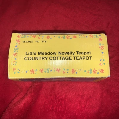 £2.20 • Buy Little Meadow Novelty Teapot Country Cottage Teapot Ref.No 550/030