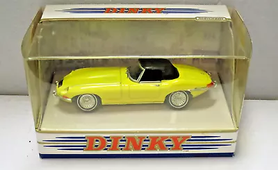 Matchbox Dinky 1/43  1967 Jaguar E Type Mk1 1/2  Yellow    Dy-1b Old Stock • $19.99