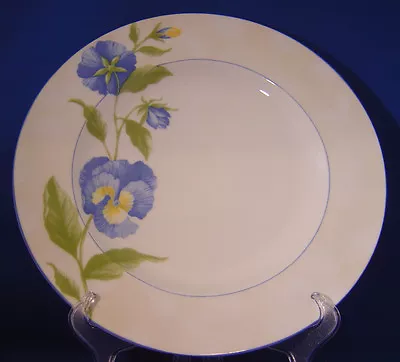 Victoria & Beale Blue Pansy Dinner Plate(s) #7024 • $7.99