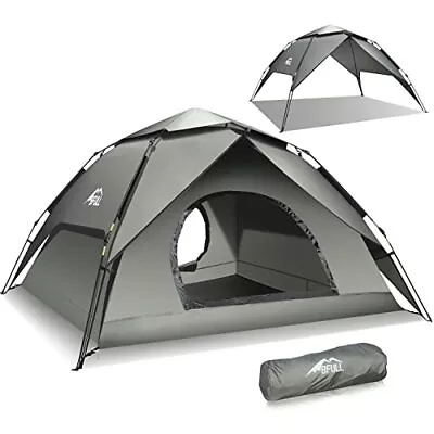 Instant Pop Up Tent - 2-3 Man Double Layer Waterproof 5000mm • £101.99