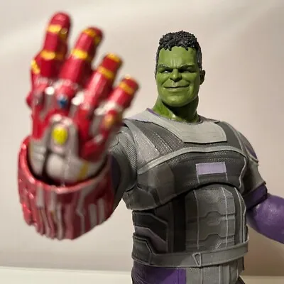 Rare Custom Marvel Select Hulk With Marvel Legends Head From End Game Avengers  • £36.99