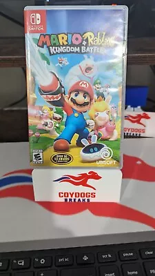 Mario + Rabbids Kingdom Battle Switch W/ Game & Case *WORKING TESTED* • $5