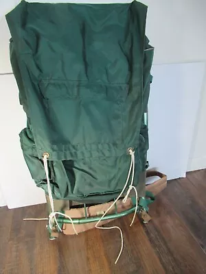 Vintage Green Camp Trails External Frame Backpack 31  By 15  • $39.99