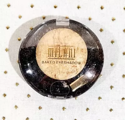 Milani BAKED POWDER EYESHADOW Use Wet Or Dry # 606 DRENCH IN GOLD Shimmer Shade • $8.54