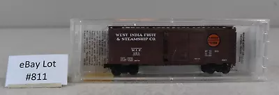 (Lot 811) N Scale Model Micro Trains 40' Box Car West India Fruit Co. 101 • $7.99