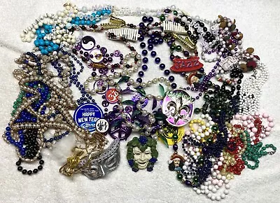 3 LBS Mardi Gras Beads Year 2000 Great Selection • $5