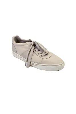 $29.01 • Buy Polo Ralph Lauren Womens Beige Lace Up Sneaker Shoes Size 8D