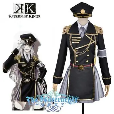 K Anime Return Of Kings Neko Military Uniform Suit Cosplay Costume Set • $76.98