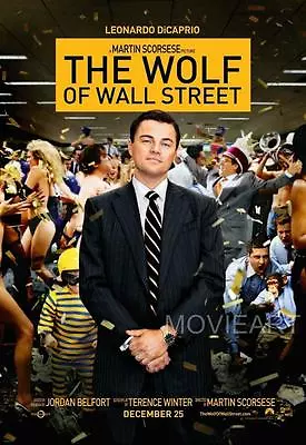 The Wolf Of Wall Street Movie Poster Film A4 A3 Art Print Cinema • £5.99