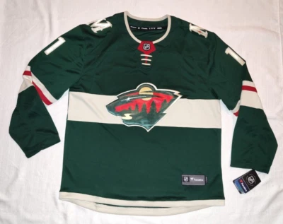 $44.99 • Buy NEW Fanatics Breakaway Hockey Jersey Minnesota Wild Zach Parise Mens XL NEW