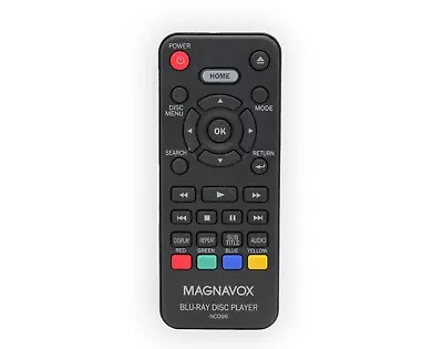NC096UL Replace Remote For Magnavox Blu-ray Disc DVD Player MBP6700P MBP6700P/F7 • $11.49