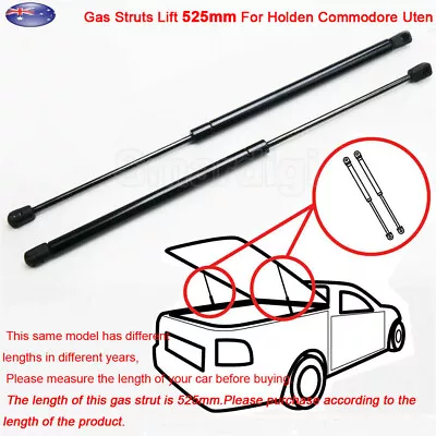 Gas Struts Lift For Holden Commodore UTE Tonneau HardLid Cover VU VX VY VZ 525mm • $30.55