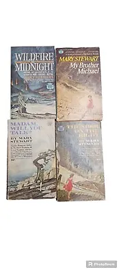 Vintage Paperback Books By Mary Stewart Lot Of 4~1955-1960 • $13