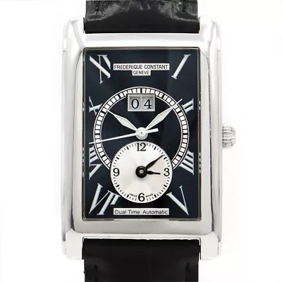 FREDERIQUE CONSTANT Classic FC-325X4C24/5/6 Dual Time Big Date Men Automatic • $998