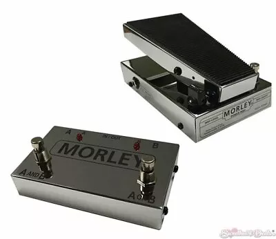 Morley 50th Anniversary Limited Edition Chrome Mini Power Wah & ABY Pedals • $399