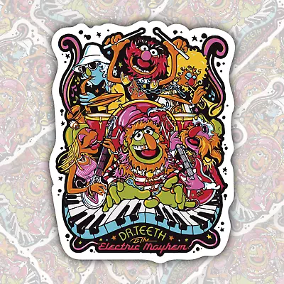 Dr. Teeth & The Electric Mayhem ~ The Muppets * STICKER OR MAGNET * • $5