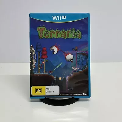 Wii U Terraria PAL *VGC* *FREE TRACKED POSTAGE* • $42.99