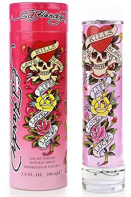 Ed Hardy Women Eau De Parfum Spray 100ml Womens Perfume • £25.59