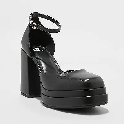 Women's Bianca Platform Pumps - Wild Fable • $18.79