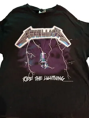 Metallica Ride The Lightning Shirt 1994 • $60