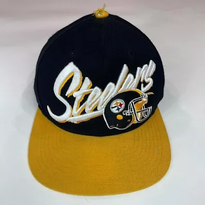 Mitchell & Ness Vtg Collection Pittsburgh Steelers Men's Snapback Hat NFL-Read • $30