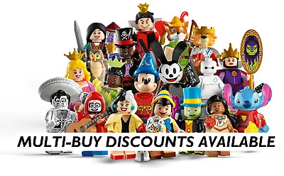 £5.49 • Buy LEGO SERIES DISNEY 100 MINIFIGURE SERIES 71038 Packs Opened To Identify Figures