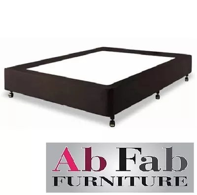 $399 • Buy Queen Ensemble Bed Base Frame Only - Assembled - Australian Made In Black