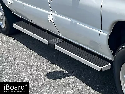 IBoard Stainless Steel 5in Running Boards Fit 99-14 Ford Econoline Full Size Van • $229