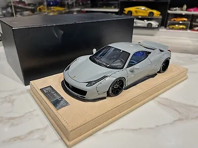 FERRARI 458 LBWK GREY 1/18 LBWK Not BBR MR Auto Art • $487.54