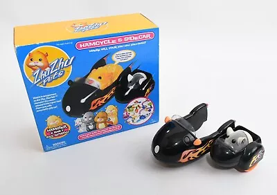 ZHU ZHU PETS - Hamcycle And Sidecar (includes Baby Hamster) • £14.99