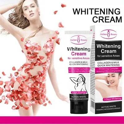 Skin Whitening Cream Face Brightening Dark Spot Removal Body Bleaching Lotion • £5.99