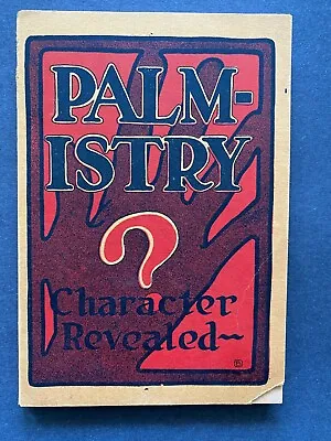 Complete Palmistry By Ina Oxenford - 1944 - Vintage Softcover Book • $35