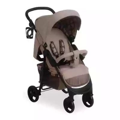 My Babiie Pushchair MB30 Dani Dyer Taupe Plaid Up To 22kg 3 Position Canopy. -H • £79.99