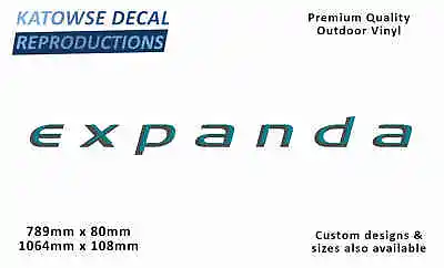 Jayco Expanda 2007-2013 Caravan Replacement Vinyl Decal Sticker • $50.95