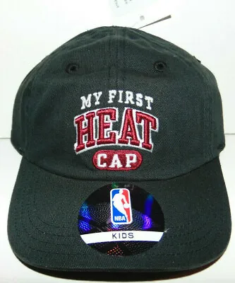 Miami Heat INFANT MY FIRST HEAT Hat Cap Boys BLACK/RED Kids NBA Basketball NEW • $14.99