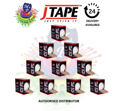 J Tape Smooth Soft Edge Foam Masking Tape 13mm X 50m X 10 Boxes - JTape  • £119.99