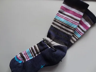 $18.95 • Buy NEW SmartWool Jovian Stripe Merino Wool Crew Socks Women's S