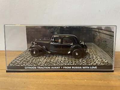 CITROEN TRACTION AVANT #40 007 James Bond Collection FROM RUSSIA WITH LOVE MODEL • £7.95